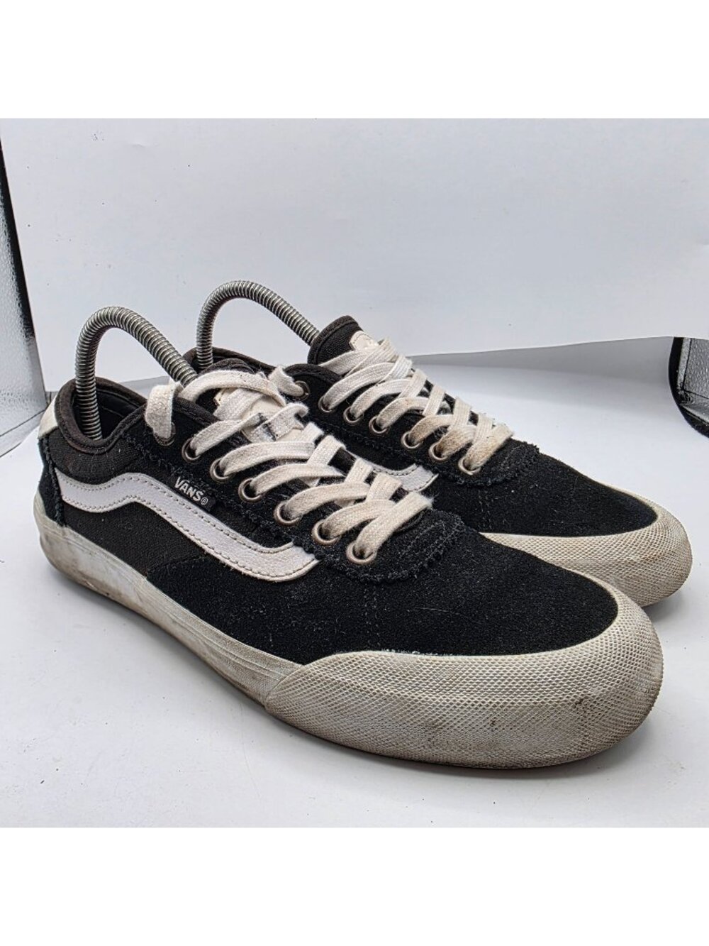 Vans Chima Ferguson Pro Mens Size 7.5 Black White Sneaker Shoes Casual Skate